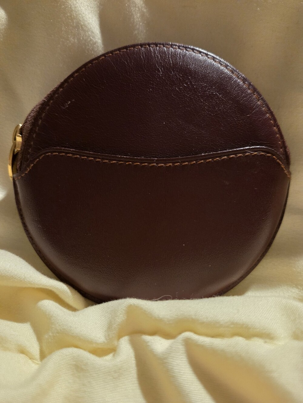 Must De Cartier Coin Purse Burgundy - Picture 2 of 5